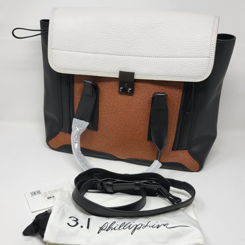 NWT 3.1 Phillip Lim Pashli Satchel Leather Tote
